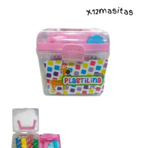 PLASTILINA X12MASITAS Y ACCESORIOS (07165)