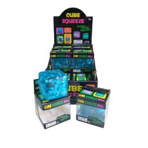 SQUISHY CUBO CON COPO DE NIEVE