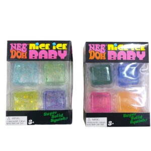 SQUISHY CUBO HIELO X4
