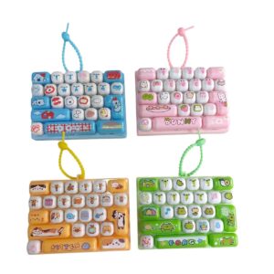 TECLADO ANTIESTRES CON DISEÑO SIN LUZ